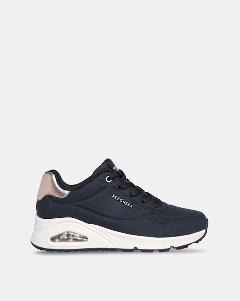 Skechers Black Uno Golden Air Trainers - Standard Fit (D)