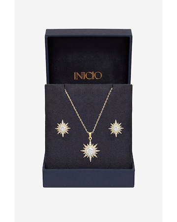 Inicio Gold Crystal Star Set