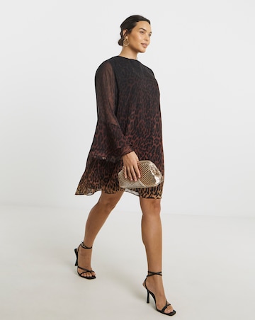 Joanna Hope Crinkle Shift Dress