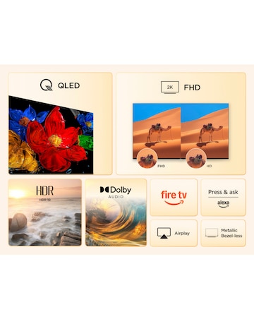 TCL 32SF560 32in FHD QLED Fire TV