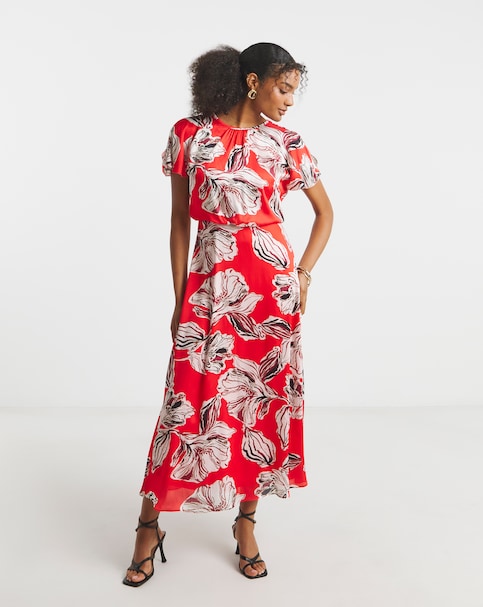 Joanna Hope Split Sleeve Dress