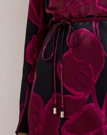 Phase Eight Rhea Printed Satin Maxi Dress