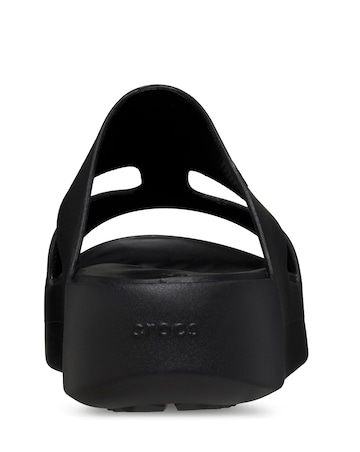 Crocs Black Getaway Platform Strap Sandal