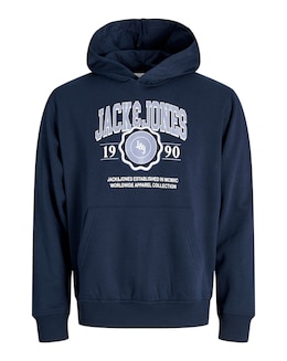 Jack & Jones Mako Sweat Hood - Sky