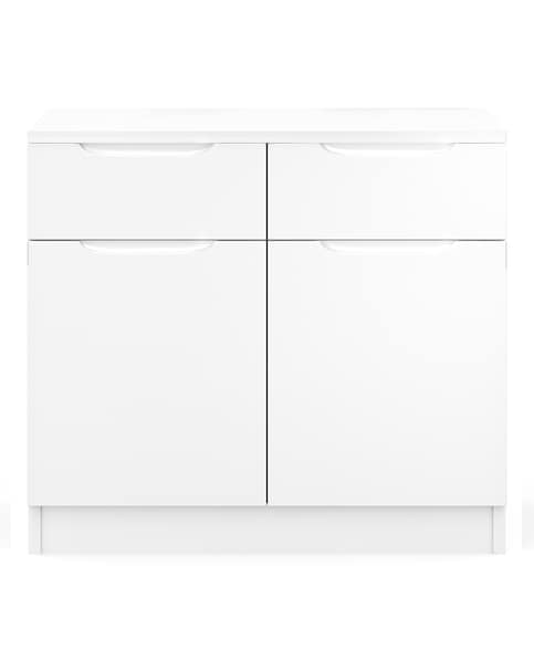 Sorrento Ready Assembled High Gloss Small Sideboard
