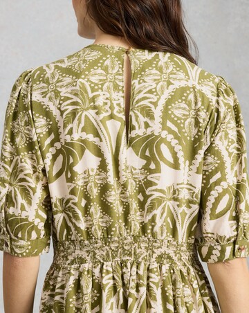 White Stuff Fern Linen Blend Dress