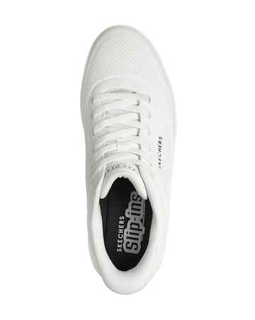 Skechers Uno Laying Low Slip-Ins - White