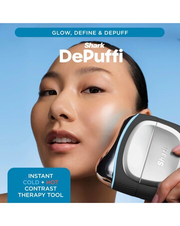 Shark Depuffi Contrast Therapy Sculpting Tool - Warm Black FH220UKBK