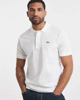 Lacoste Classic Short Sleeve Pique Polo - White