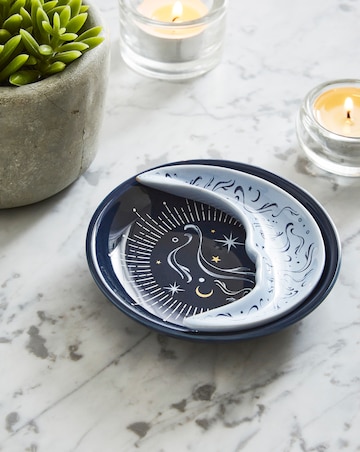 Blue Moon Stacking Trinket Dish