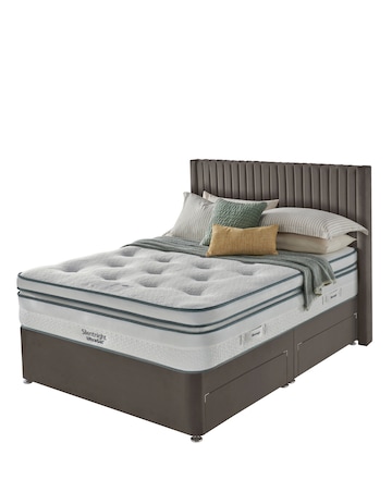 Silentnight 3000 Pocket Gel Box Top Divan Set with 4 Drawers