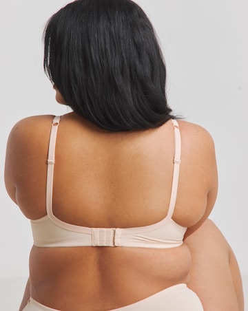 Pretty Secrets (2 Pack) Hannah Spot Mesh Full Cup Bras (B-G) Black/Blush