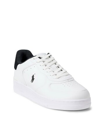 Polo Ralph Lauren Masters Court Trainers - White