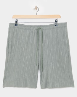 Jack &amp; Jones Abery Plisse Shorts - Sage