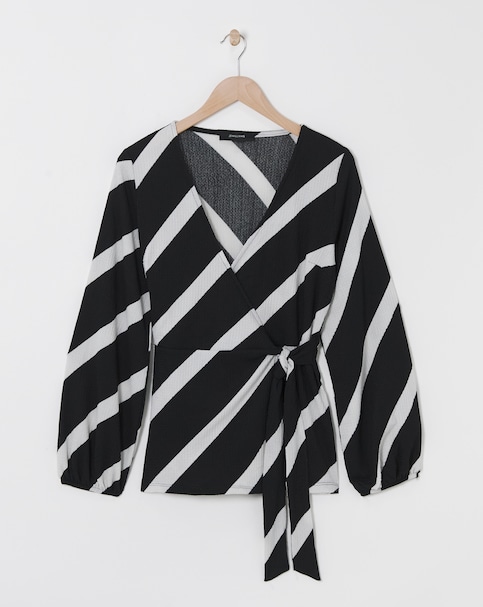 Crinkle Wrap Top