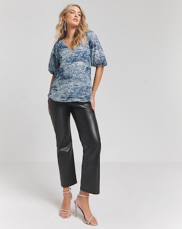 Joanna Hope Puff Sleeve Blouse