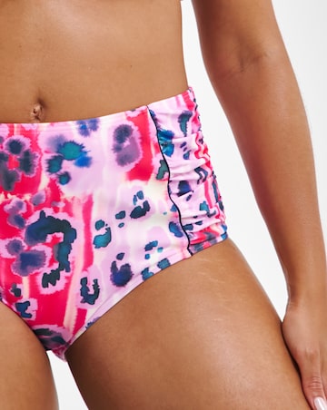 Joe Browns Animal Print High Waist Bikini Bottoms