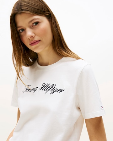 Tommy Hilfiger Script Crew Neck Tee