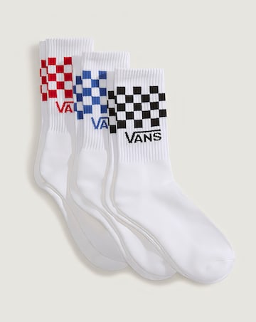 VANS Classic Check Crew 3Pk Socks