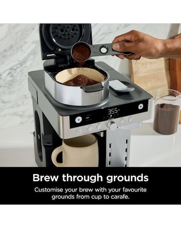 Ninja Prestige Dualbrew System CFN802UK Silver/ Black