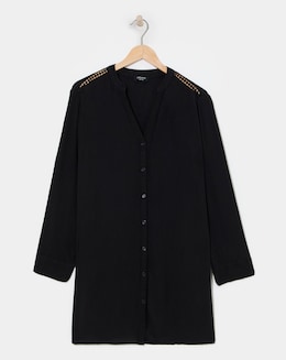 Ladder Trim Beach Shirt