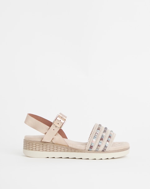 Cushion Walk Weave Sandals EEE Fit