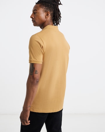 Pique Polo Shirt Long