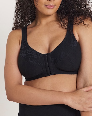 Pretty Secrets (2 Pack) New Sarah Front Fastening Cotton Non Wired Full Cup Bras