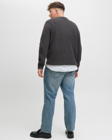 Jack & Jones Global Knitted Jumper - Grey