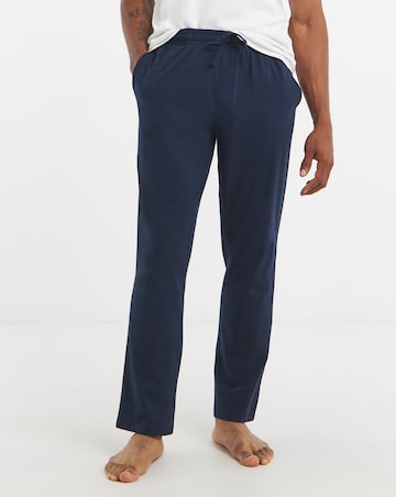 2 Pack Open Hem Lounge Joggers- Grey/Navy