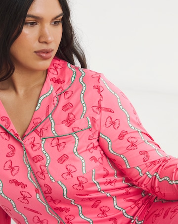 Chelsea Peers Classic Long Button Up Set