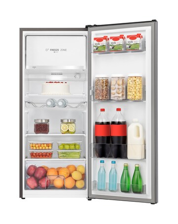 Hisense RR220D4BDE 52cm 1 Door Fridge with Ice box, Silver