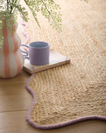 Jute Escallop Rug