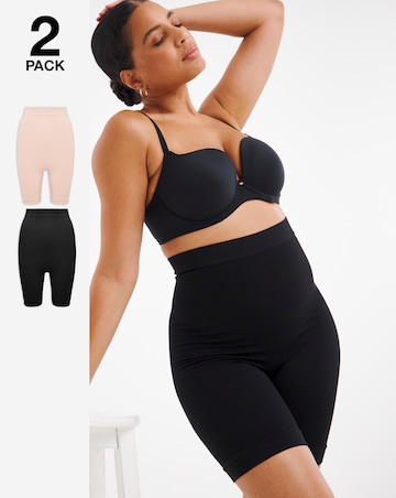 Magisculpt 2 Pack Medium Control Updated Seamfree Thighshaper Brief