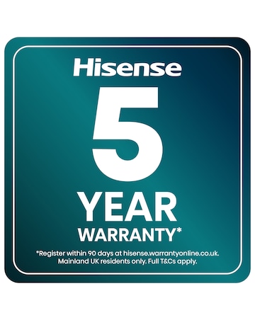 Hisense 5S Series DH5S102BW 10Kg Heat Pump Tumble Dryer - White