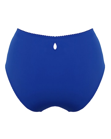 Pour Moi St Tropez High Waist Deep Knicker Cobalt/Pink