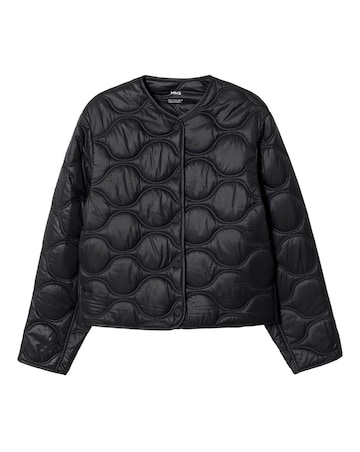 Mango Ultralight Button Down Jacket