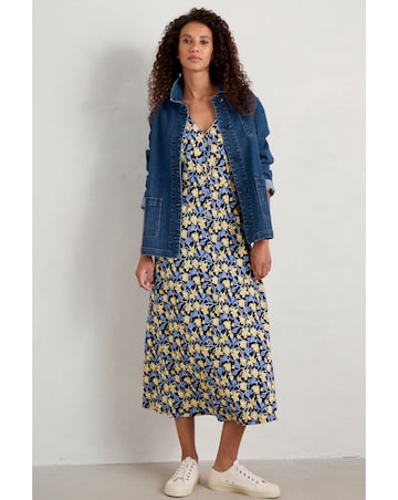 Seasalt Cornwall Ava Dress Cyclamen