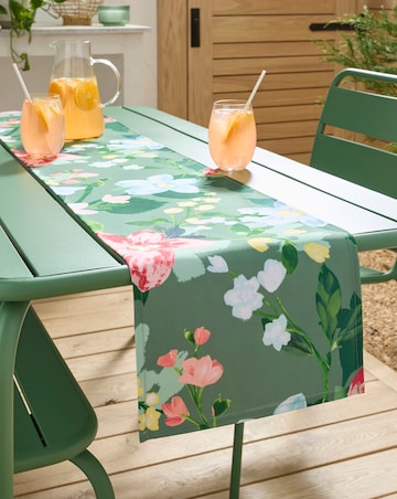 Elora Floral Wipe Clean Table Runner