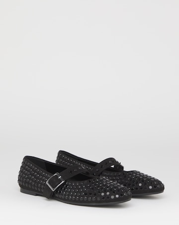 Addison Studded Mary Jane Shoes - Wide Fit (E)