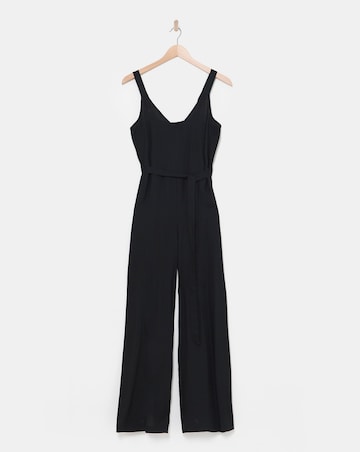 Wide Leg Strappy Jumpsuit