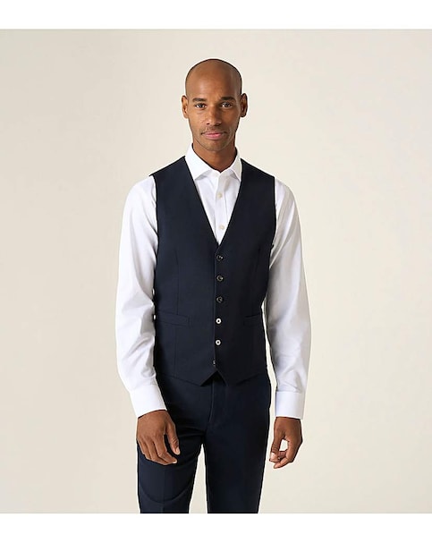 Skopes Harcourt Suit Waistcoat Ink