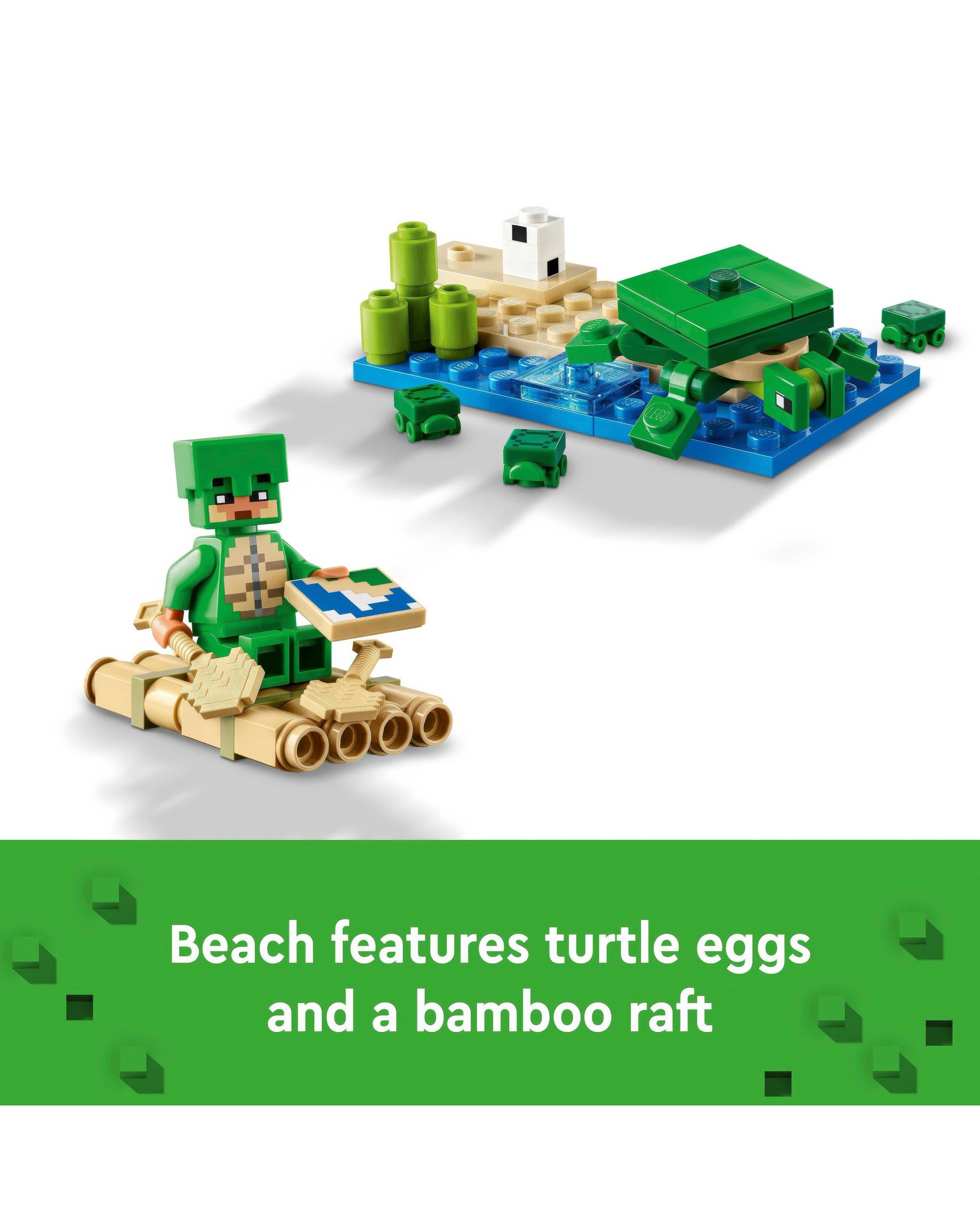 LEGO Minecraft The Turtle Beach House 21254 | Fashion World