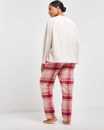 Christmas Daschund Flannel Pant Pyjama Set