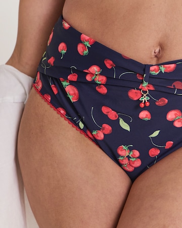 MAGISCULPT Firm Control Cherry Print Bikini Bottoms