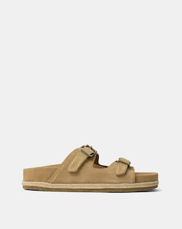 Polo Ralph Lauren Turbach Suede Sandal - Beige