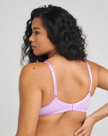 Pretty Secrets (2 Pack) Ella Lace Padded Plunge Wired Bras (B-J) Lilac/Blue