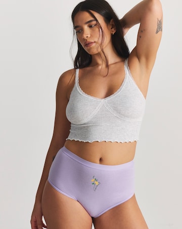 Pretty Secrets (7 Pack) Full Fit Brief Knickers