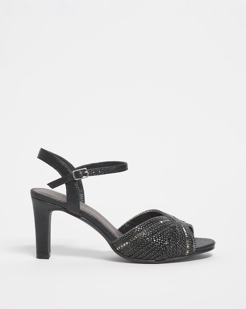 Joanna Hope Peep Toe Occasion Sandal - Wide Fit (E)