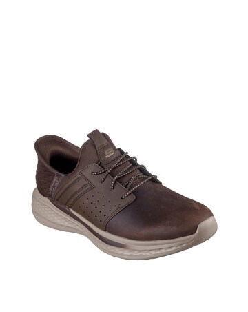 Skechers Slip-ins Slade Zachary Trainer - Brown
